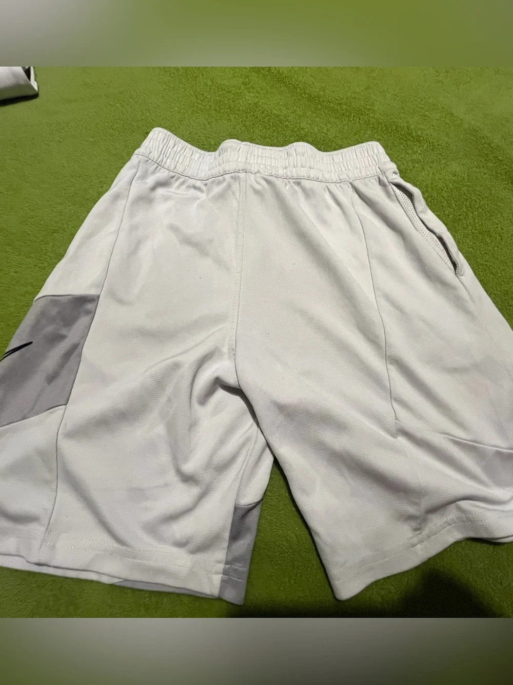 Nike elite white shorts